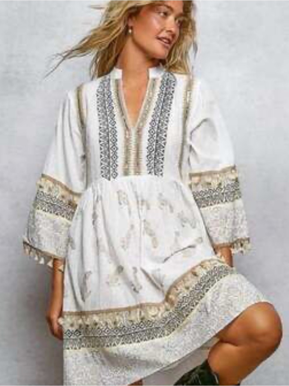 POL Boho Mini Dress Size Small New Without Tags!